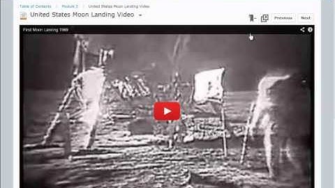 D2L 10.1: Content Tab