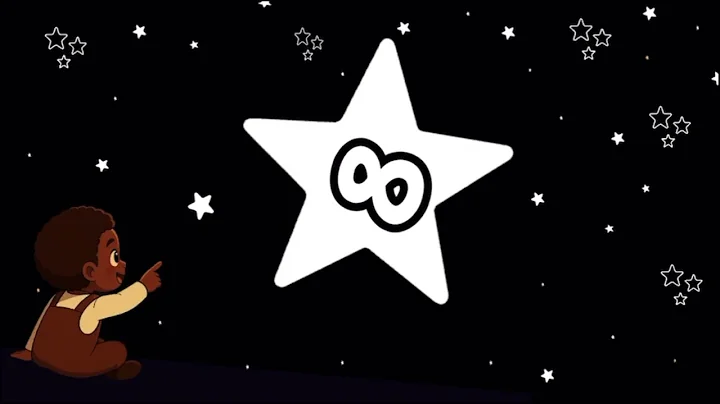 Baby Sensory Black & White Counting Stars for Babies | Visual Tracking | Counting Numbers 1–10