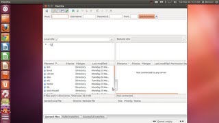 Ubuntu 12.04 - How to Install and Run FileZilla screenshot 5
