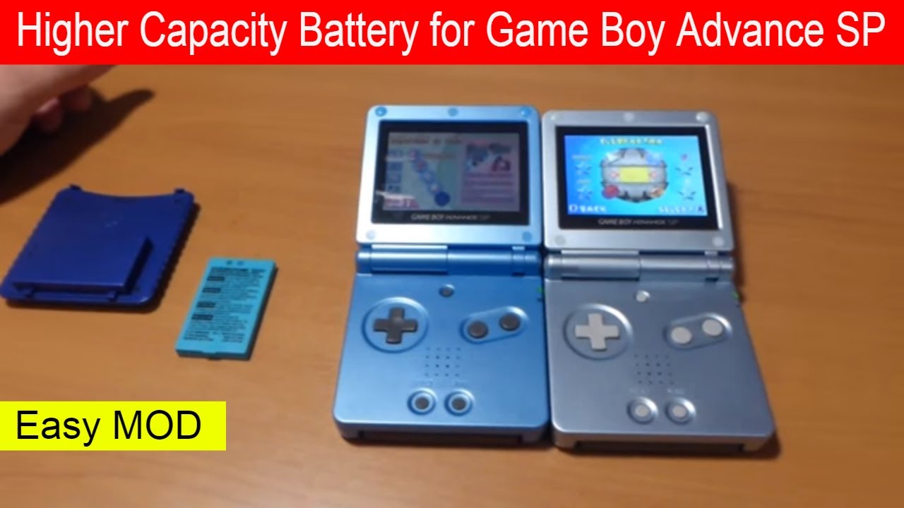 gameboy advance sp battery