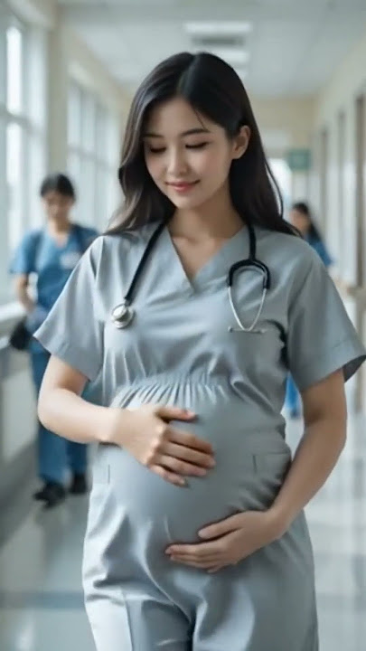 Pregnant Japanese Nurse Balancing Work and Motherhood #japanese #japan #shorts
