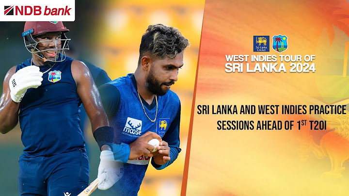 Sri Lanka and West Indies gear up for T20I showdown in Dambulla #SLvWI