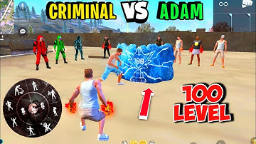 Free Fire Gloowall vs Gloowall Challange 😱 90 Lv Gloowall Vs 100 Lv Emote Fight ⚡ Garena Free Fire