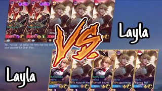 LAYLA VS LAYLA (MIRROR MODE) - MOBILE LEGENDS