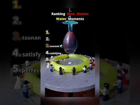 Ranking Slow Motion Water Moments