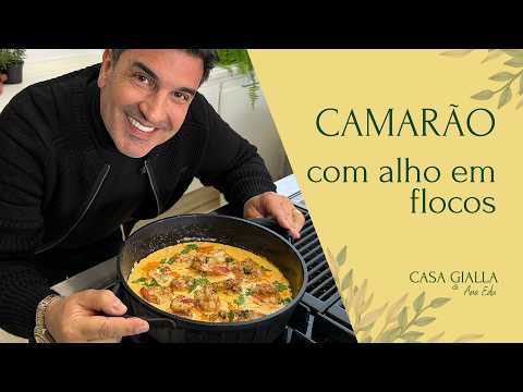 GARLIC AND OIL SHRIMP WITH 3-PAPRIKA POTATOES - CASA GIALLA