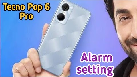 How To Set Alarm In Tecno Pop 6 Pro, Alarm Setting , Alarm Setting In Tecno Pop 6 Pro,