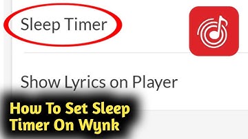 How to Set Sleep Timer On wynk Music