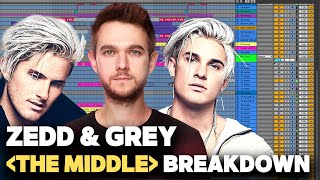 Original Track Breakdown : ZEDD & GREY "THE MIDDLE" [DOWNLOAD PROJECTS] screenshot 4