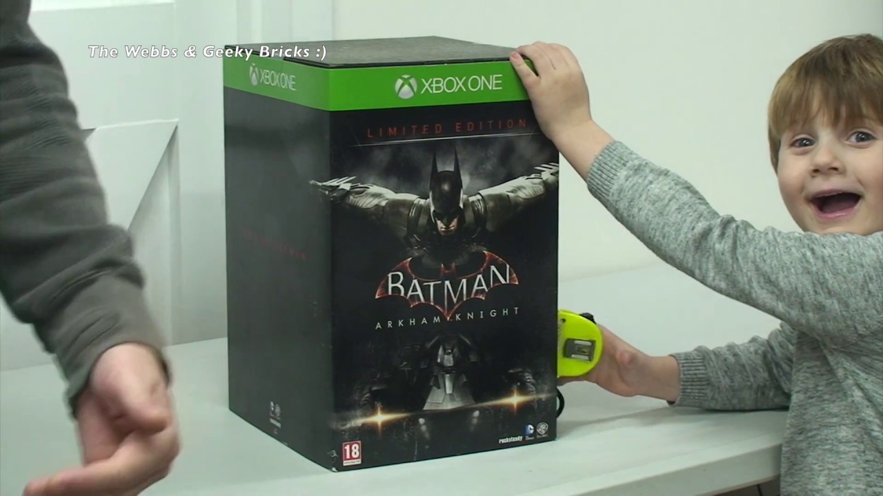 Batman Arkham Knight Amazon co uk Limited Edition Xbox One unboxing