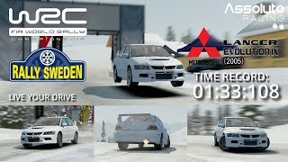 Assoluto Racing | Mitsubishi Lancer Evolution IX - Rally Sweden [1:33:108] (Gameplay) screenshot 4