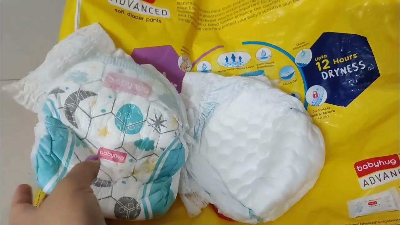 Best Affordable Baby Diapers Review 2023 Baby Hug Disposable diaper Pants Review firstcry 