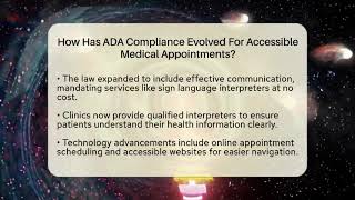How Has ADA Compliance Evolved For Accessible Medical Appointments? - Your Accessible Health
