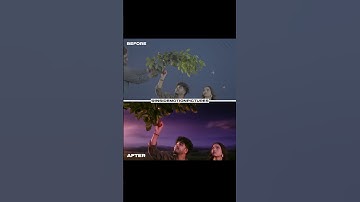 Sundari vfx before after by Inside Motion Pictures #musicvideo #vfx #beforeandafter
