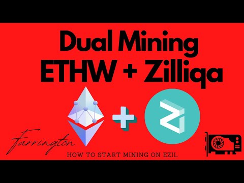 How To Dual Mine ETHW + Zil