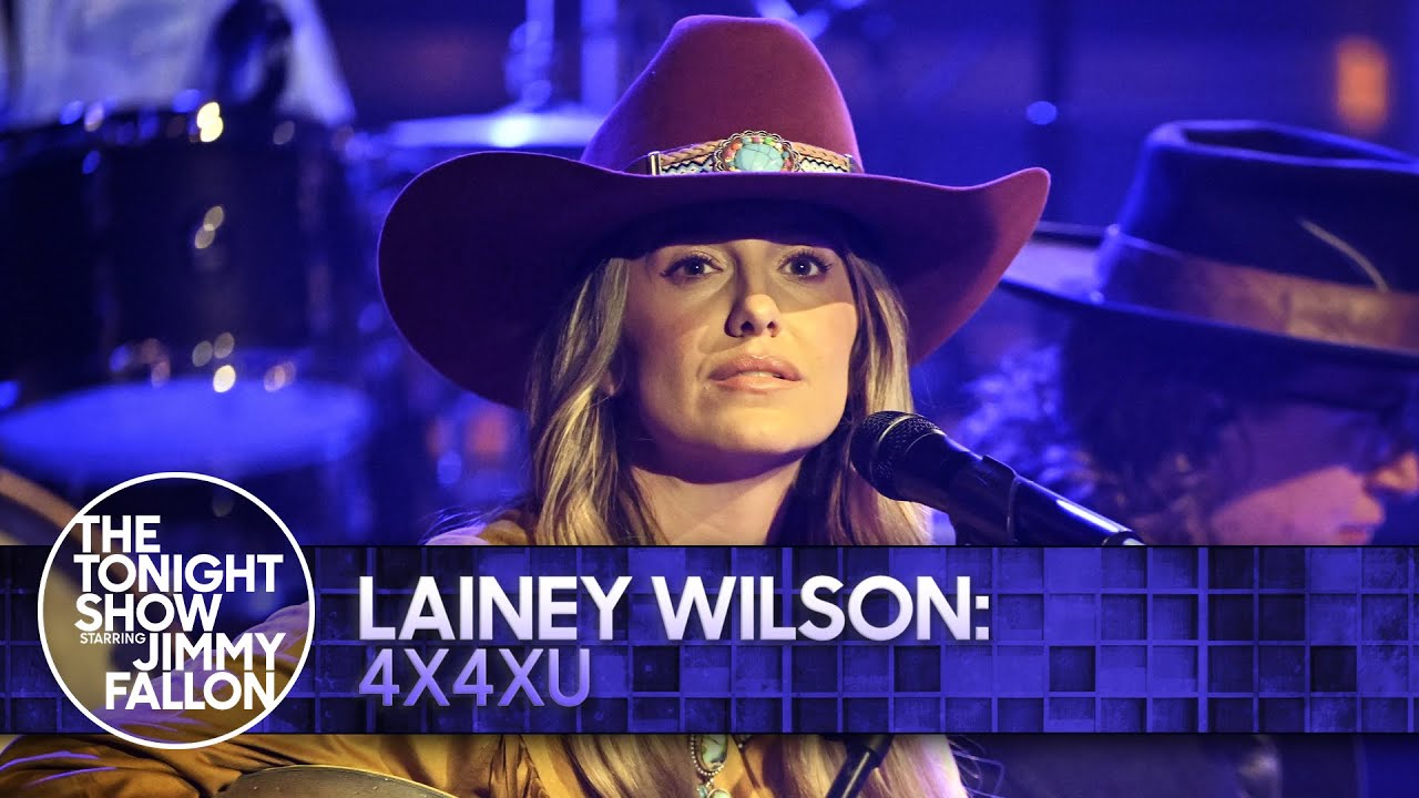 Lainey Wilson: 4x4xU | The Tonight Show Starring Jimmy Fallon Lainey Wilson: 4x4xU | The Tonight Show Starring Jimmy Fallon