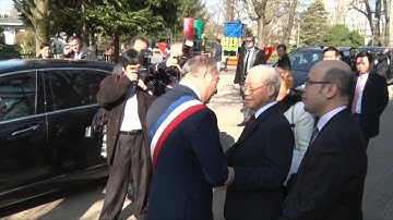 Tổng Bí thư Nguyễn Phú Trọng gặp gỡ các bạn bè Pháp