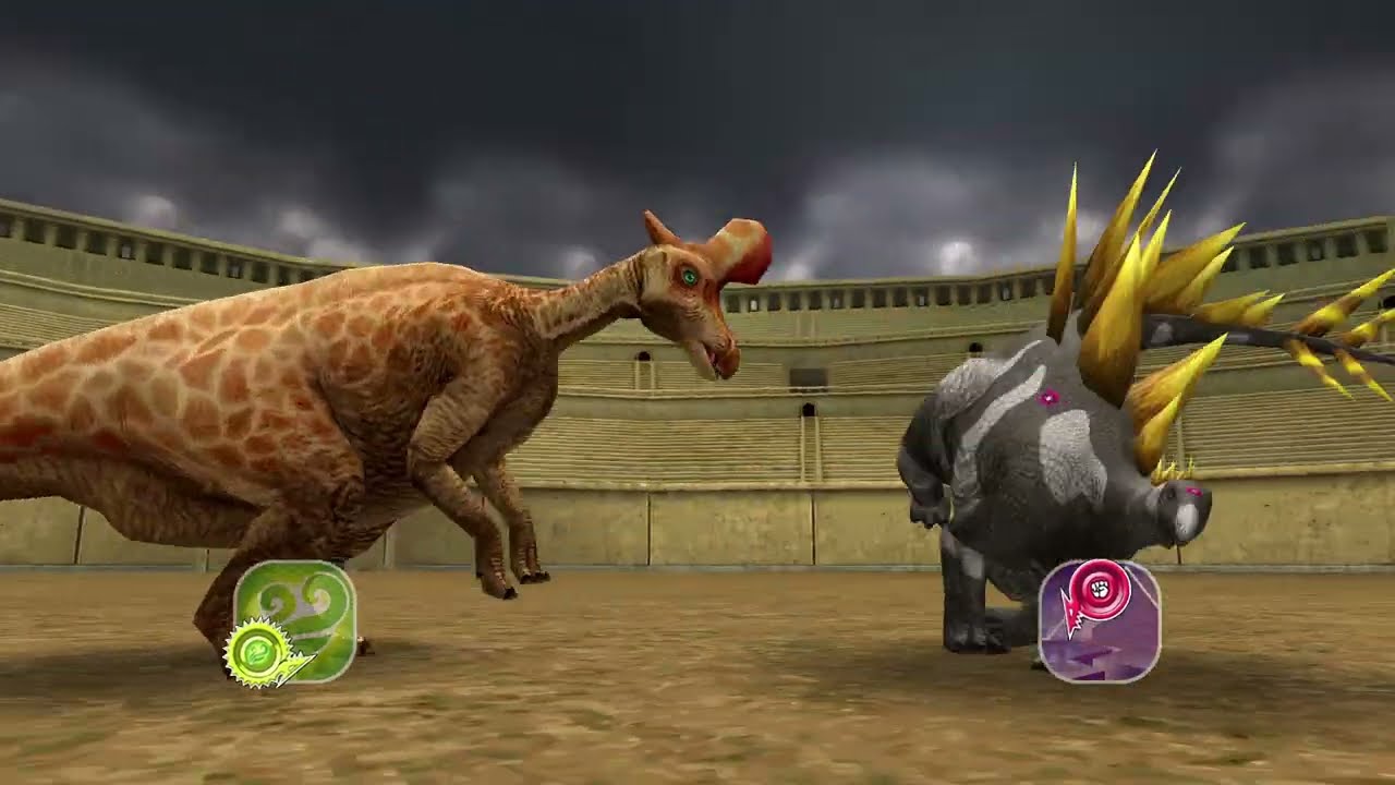 Dinosaur King Awakening Lambeosaurus gameplay