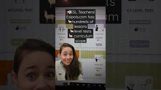 ESL lesson plans for teachers at eslpals.com! #teacher #onlineclasses #onlineenglish