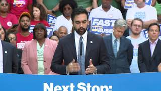 Mayor Mamdani Holds Press Conference with Governor Hochul to Make Transportation Announcement