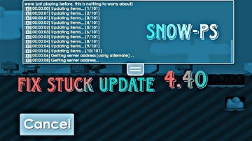 CARA MENGATASI STUCK UPDATE SNOW-PS 4.40