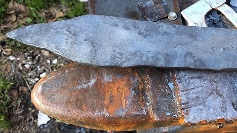 Hand forging a Gladius! Part 1