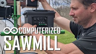 Arduino powered sawmill via NEMA34 stepper motor // E123