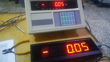 External Display Which Connects with all Weighing indicator