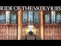 Wagner  ride of the valkyries  pipe organ solo