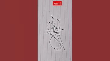 Arshi #signature✍️✍️🙏 #stylish 😔😔#please #subscribe ❤️❤️❤️#channel