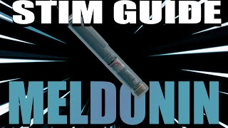 Guide to Tarkov Stimulants - Meldonin