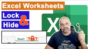 Excel, Password Protect and hide Worksheets. PRIVATE WORKSHEETS.
