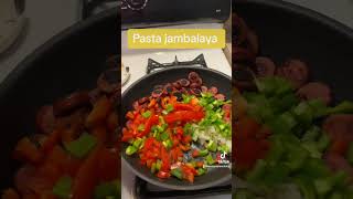 Jambalaya pasta 30 minute meal - one pan dinner