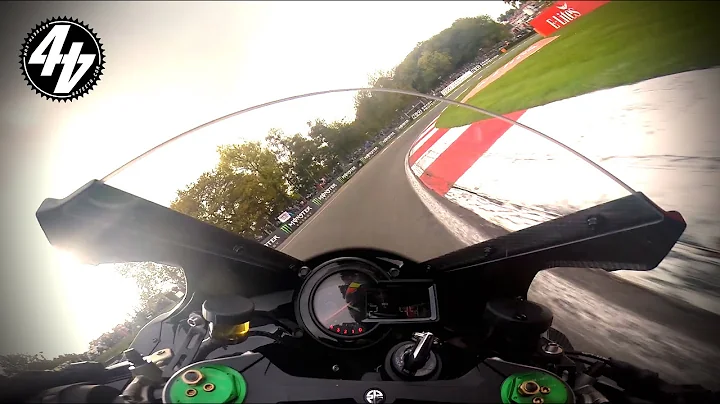 Kawasaki H2R: Onboard at Brands Hatch GP