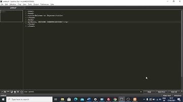 Xampp, Notepad++ and Sublime Text Editor / How to develop a website // Easy Coding For Beginners