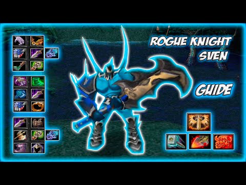 Видео: Rogue Knight Sven Guide | Кери + роум. Или Классический Свен?