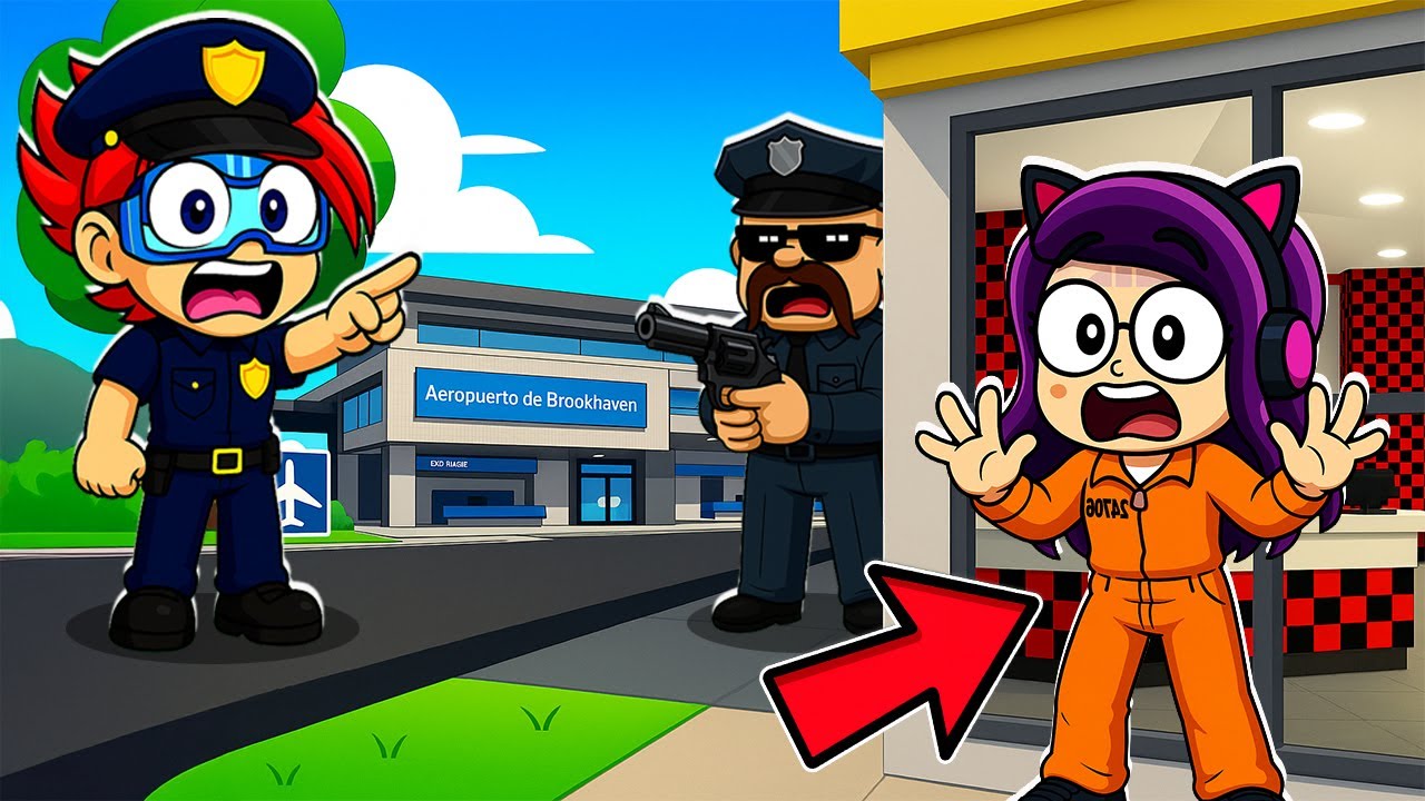 Me Escapo de la Prision de Brookhaven | Kori Roblox