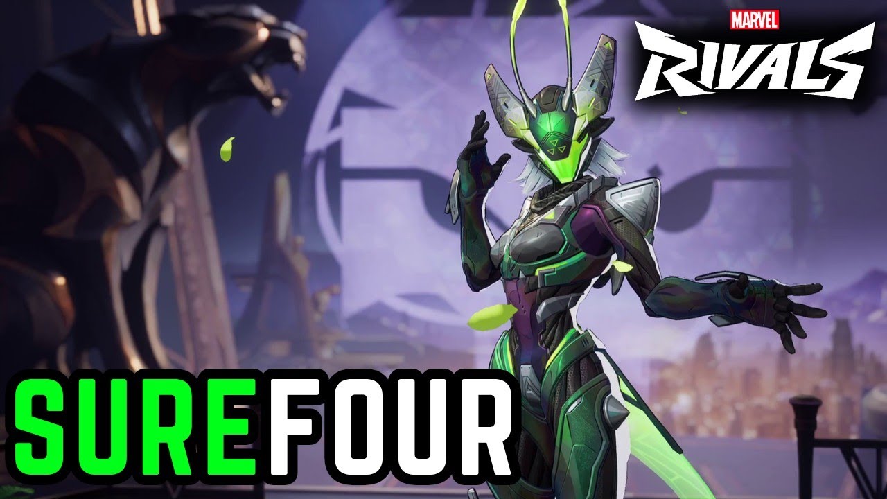 MORE DMG THAN DPS🥵 SUREFOUR MANTIS GAMEPLAY- MARVEL RIVALS SEASON 3