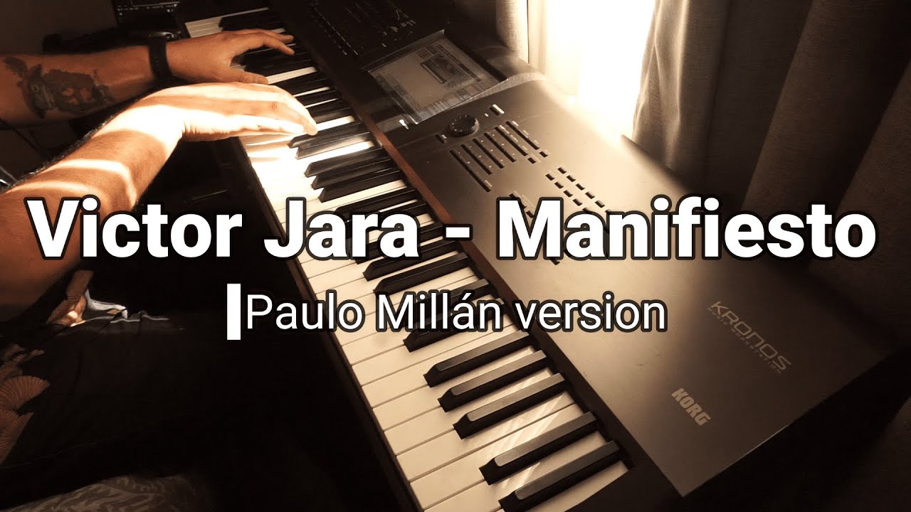 Victor Jara  - Manifiesto piano | Paulo Millán version