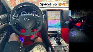 Infiniti G37S Sedan Tesla Screen Review 🤯