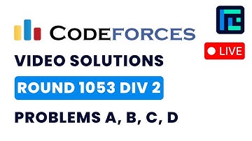 Codeforces Round 1053 (Div 2) | Video Solutions - A to D | by Pradyumn | TLE Eliminators