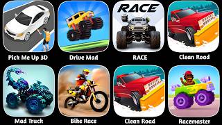 Race Master,Mad Truck, Bike Race, Clean Road, Pick Me Up 3D, Taxi Run, RACE, Drive Mad  screenshot 5