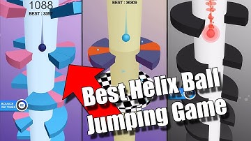 Helix Jump Gameplay - Best Helix Ball Jumping Game