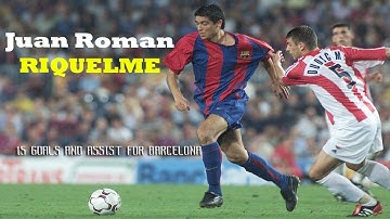 Riquelme All Goals & Assists For Barcelona