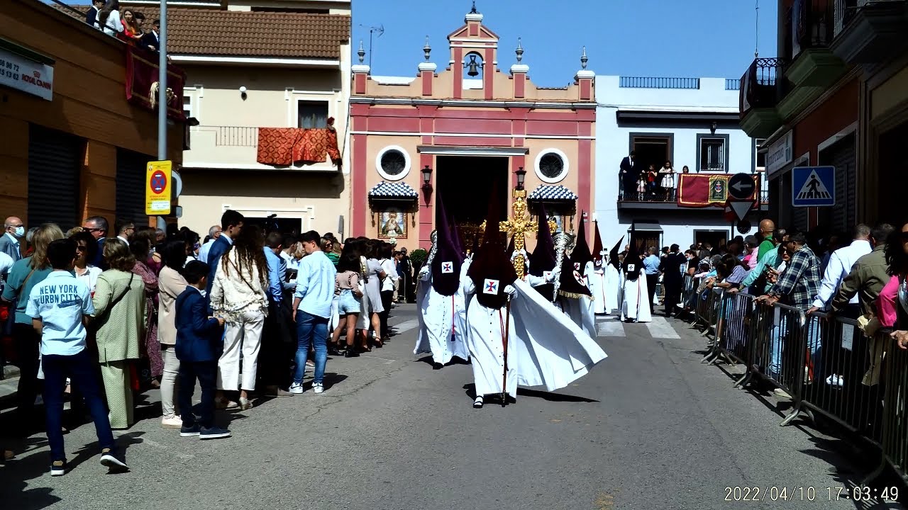Salida Procesional Ntro  Jesus Cautivo y Maria Santisima de la Esperanza  Dos Hermanas 10 Abril 2022