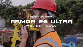 Ulefone Armor 26 Ultra Walkie-talkie Showcase-Dual Modes Dual Bands Radio