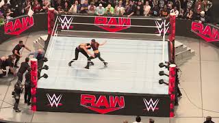 Becky Lynch calls out Rhea Ripley To the Ring Wwe monday night Raw Brooklyn non televised