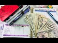 Cash Envelope Stuffing Cash Spending September 2020 New Carry All Wallet TN Cash Envelopes Dividers