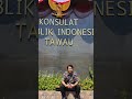 konsul RI di Tawau Sabah #shorts #indonesiareaction  #indonesia #sabah #tawau #malaysia