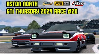 Fragmaster's GTi Thursday 2024 Round 20 Aston North AS7 #gtithursday   #simracing    #simagic